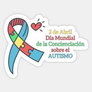 World Autism Day Sticker